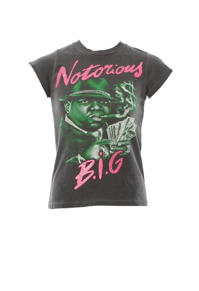 Madeworn Notorious Big Glitter Slim Tee