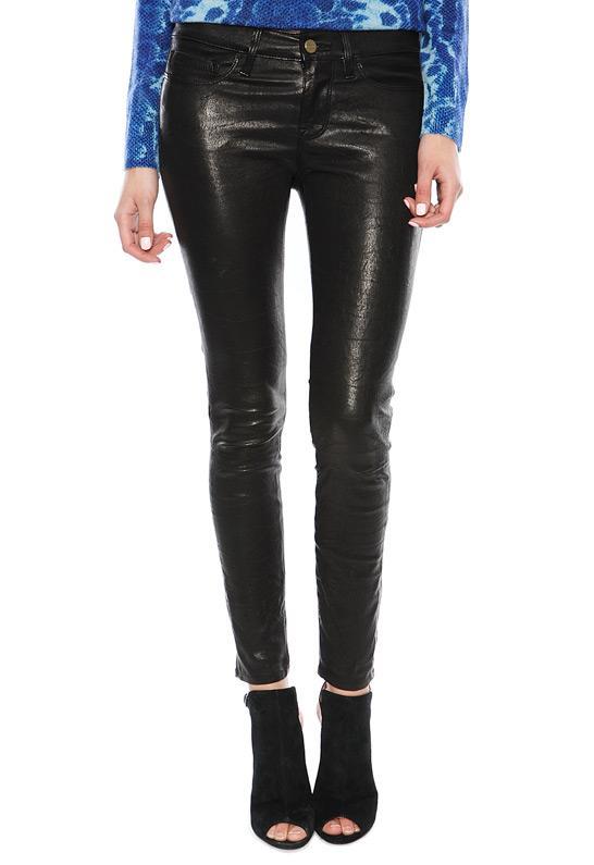 Frame Denim Le Skinny Leather Pant