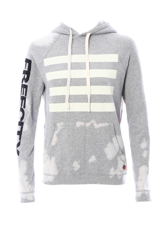 Free City Rainbow Jump Pullover Hoodie