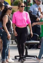 Cotton Citizen Milan Cropped Crew Sweatshirt As Seen On Jennifer Lopez