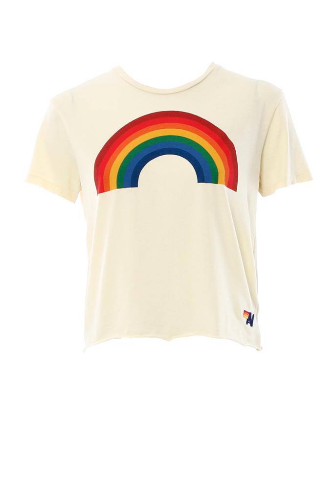 Aviator Nation Big Rainbow Boyfriend Tee