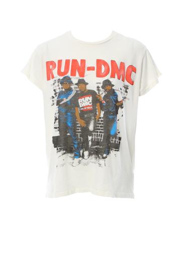 Madeworn Run Dmc King Of Rock Crew Tee
