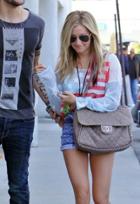 Wildfox Born On The Fourth Of July Billy Cropped Sweater As Seen On Ashley Tisdale