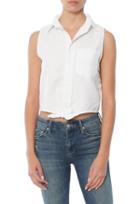 Mother Sleeveless Foxy Knot Tank