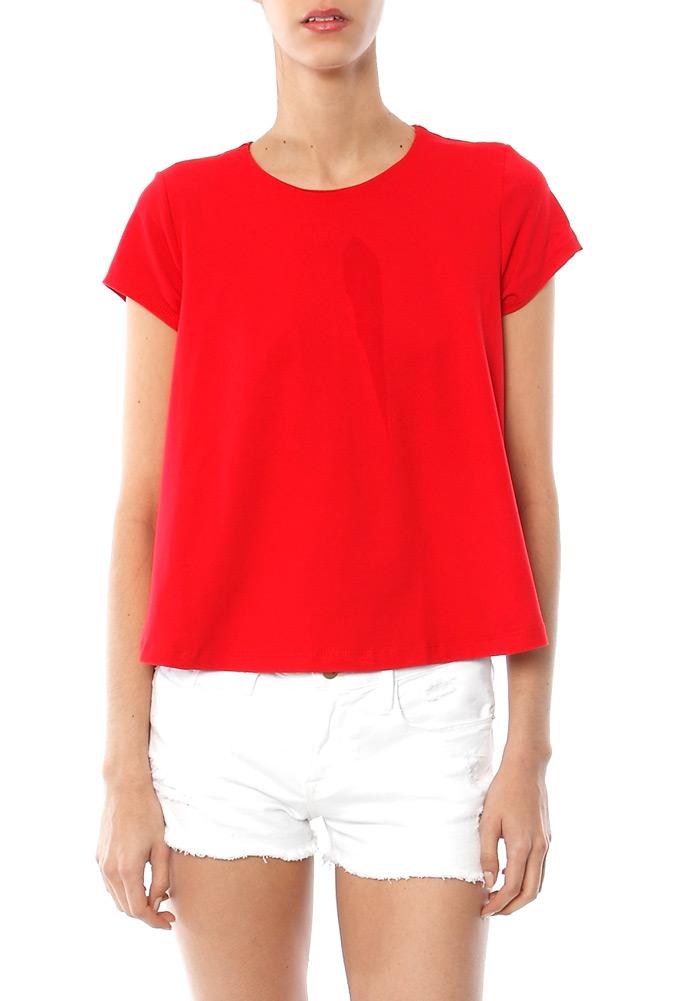 Susana Monaco Flair Crop Tee