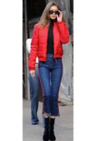 Mother The Insider Crop Step Fray As Seen On Gigi Hadid