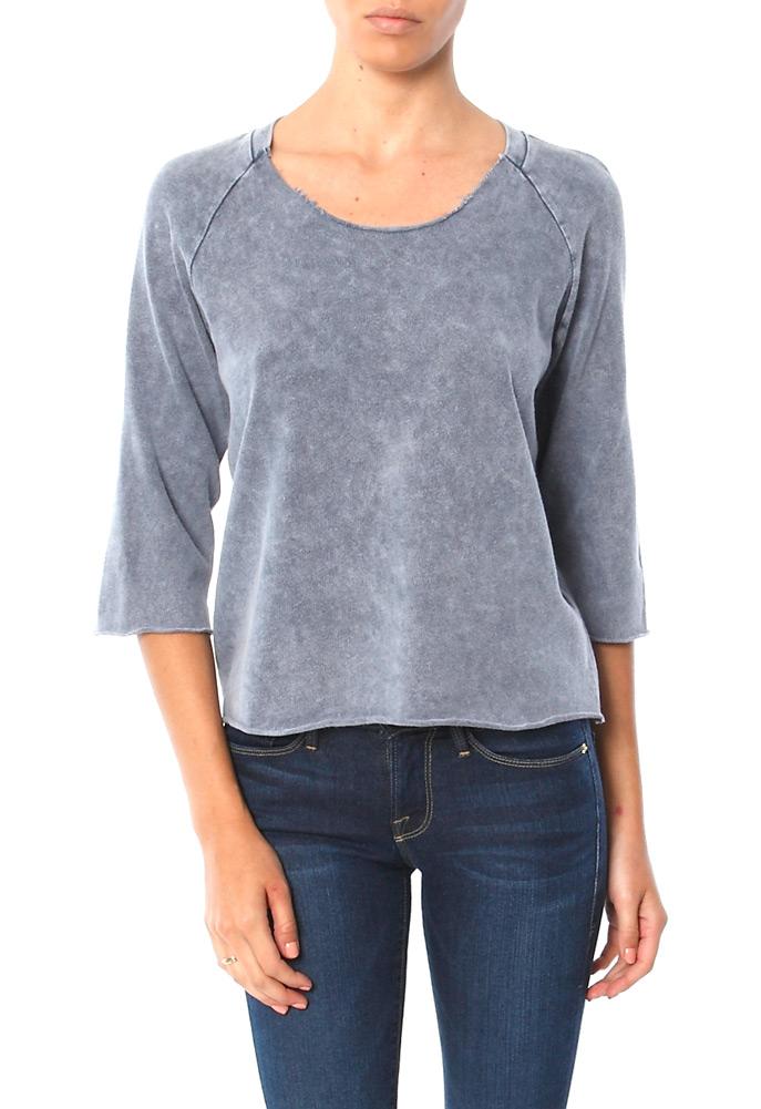 Stateside 3/4 Sleeve Raglan Sweatshirt
