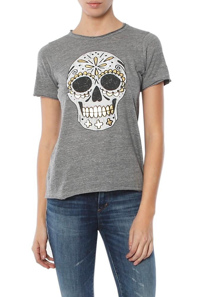 Chaser Skull Triblend Short Sleeve Tee