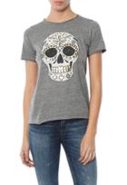 Chaser Skull Triblend Short Sleeve Tee