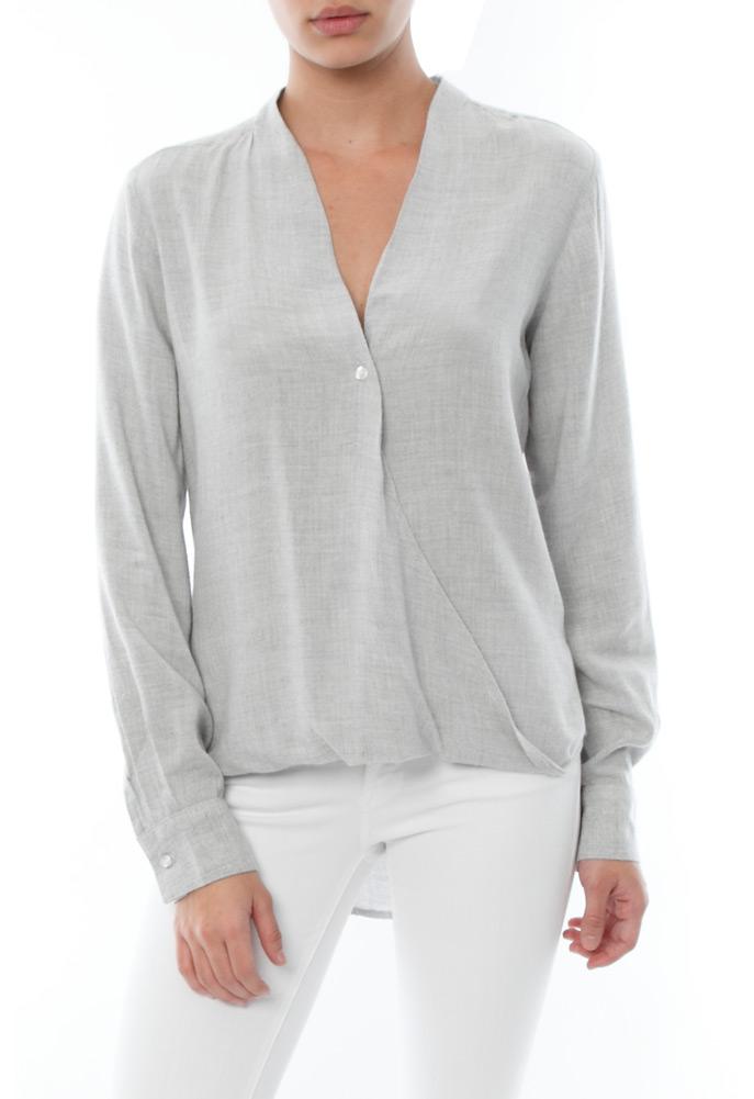 Bella Dahl Drape Front Shirt