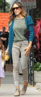 Ragdoll Los Angeles Cropped Tee As Seen On Sarah Jessica Parker