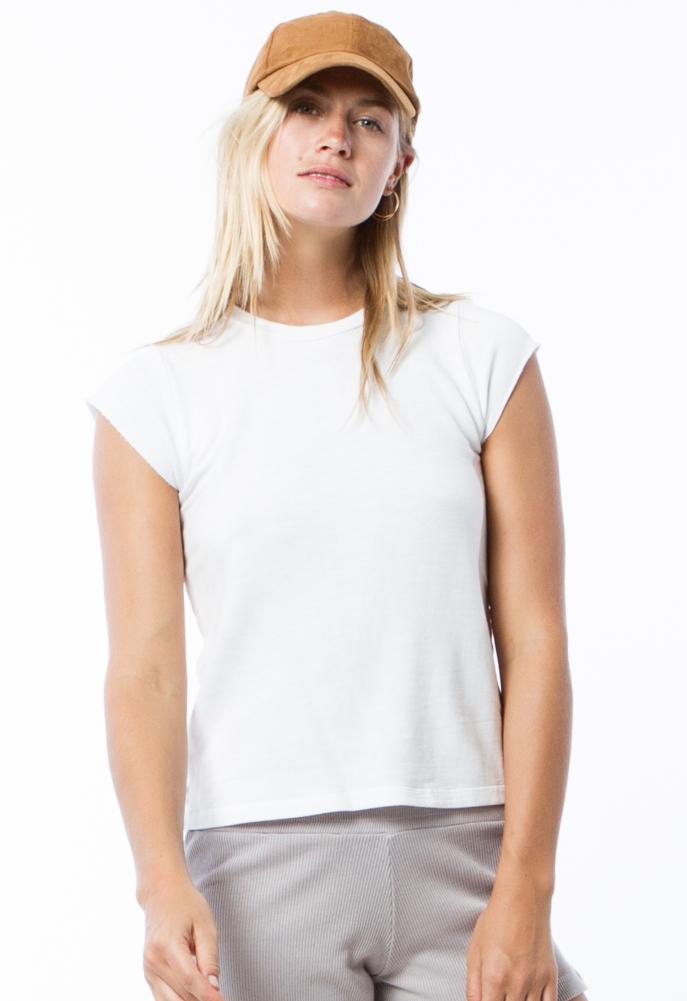 Monrow Supersoft Cap Sleeve Tee