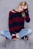 Lna Perry Cut Out Sweater