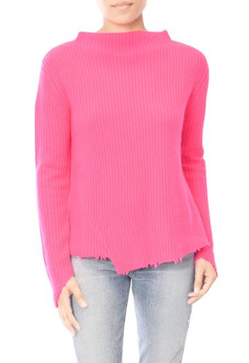 Generation Love Sage Distressed Sweater