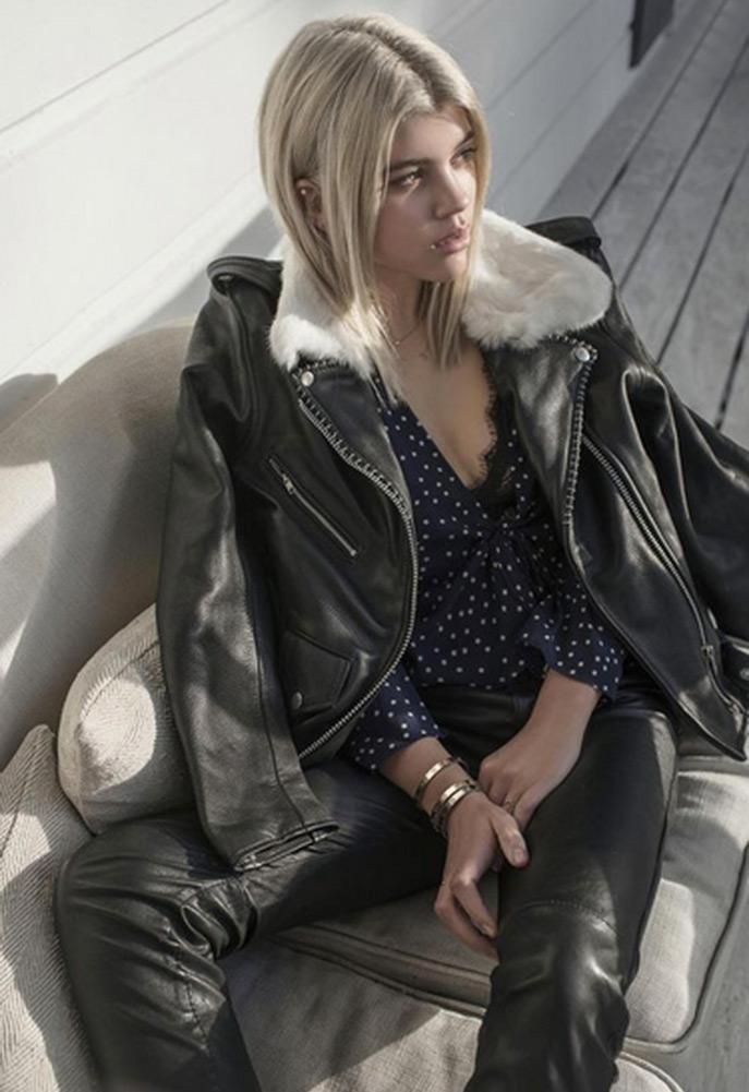 Understated Leather Heck Yes Leather Jacket As Seen On Sofia Richie