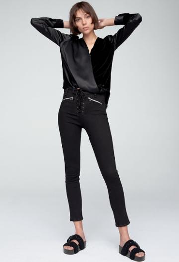 Rag & Bone/jean Lace Up Gia Jean