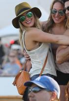 Ray-ban Rb3025 Aviator Flash Lenses 58 Mm Sunglasses As Seen On Hilary Duff