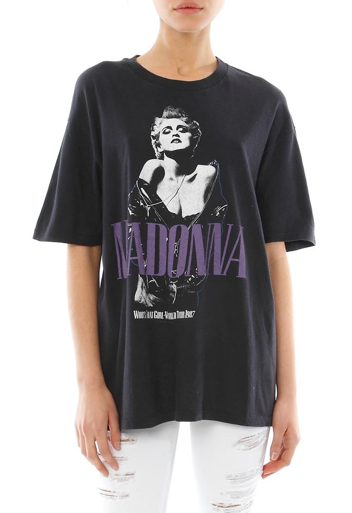 Wgaca Vintage Madonna 1987 Convert Tee