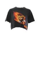 Riley Vintage Harley Davidson Crop Tee