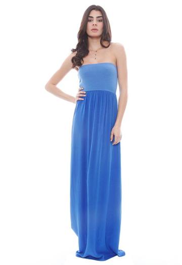 Splendid Strapless Maxi Dress