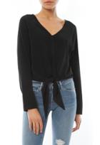 Rory Beca Jako Raglan Blouse With Front Tie