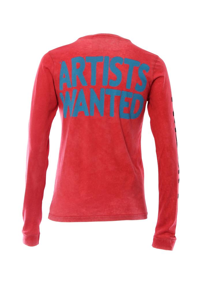 Free City Artistswanted Long Sleeve T-shirt