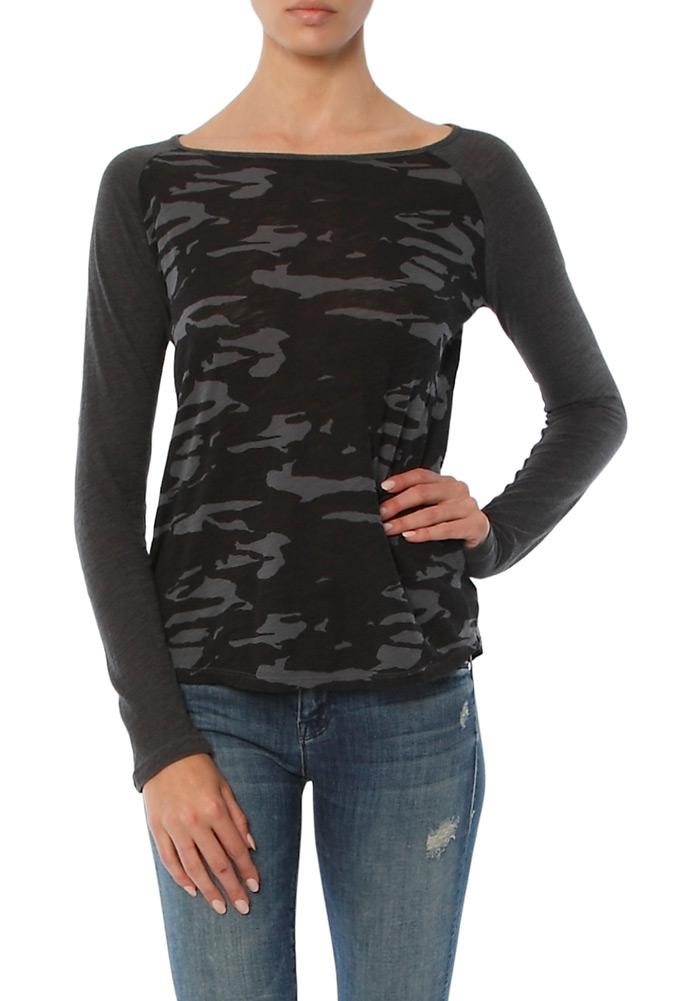 Monrow Camo Rock Tee