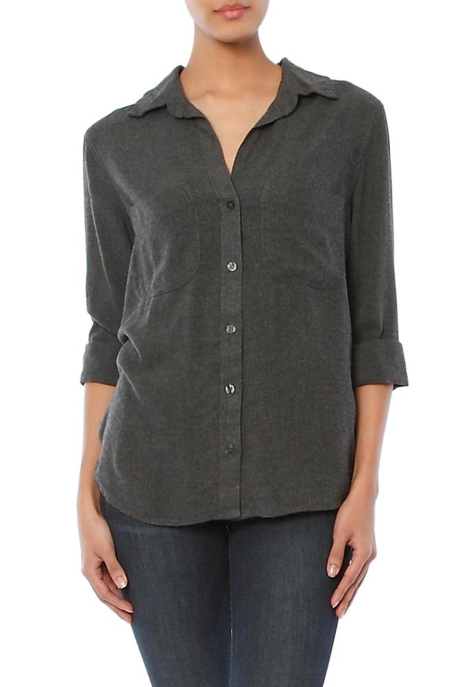 Bella Dahl Two Pocket Button Down