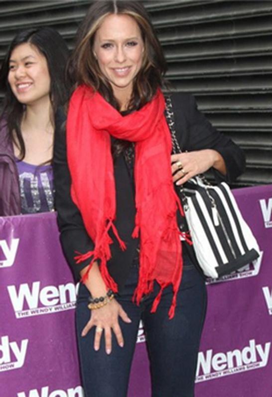 Love Quotes Hand Knotted Tassel Scarf As Seen On Jennifer Love Hewitt