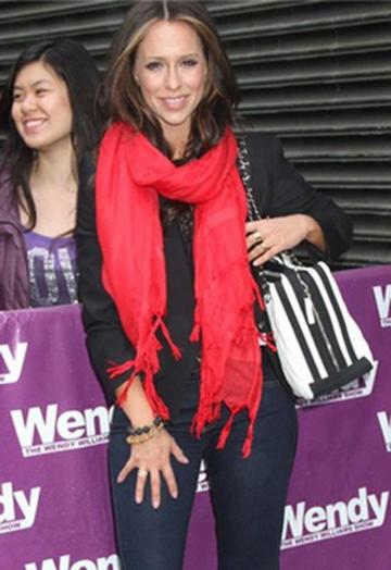 Love Quotes Hand Knotted Tassel Scarf As Seen On Jennifer Love Hewitt