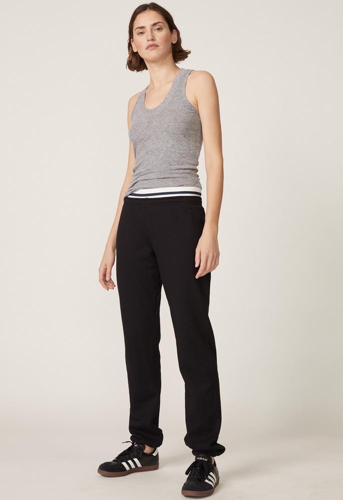 Monrow Double Waistband Slouchy Sweats