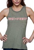 Unsweetened Rose Summer Tank