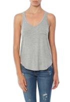 Chaser Cool Jersey Double V Shirttail Pocket Tank