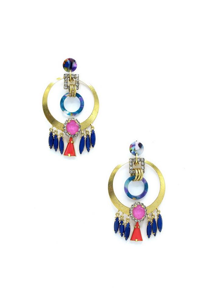 Elizabeth Cole Colla Earring