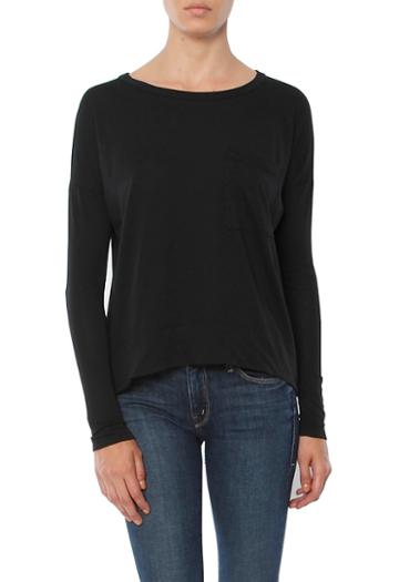 Bobi Los Angeles Long Sleeve Dropped Shoulder Tee