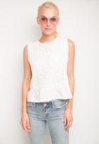 Generation Love Gracie Embroidered Sleeveless Top