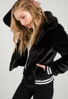 N:philanthropy Gray Faux Fur Jacket