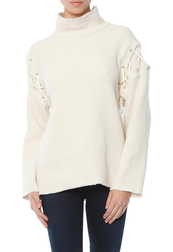 Iro Hye Turtleneck With Lacing Detail