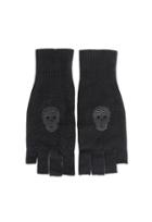 27 Miles Malibu Theo Fingerless Gloves With Skull Stud