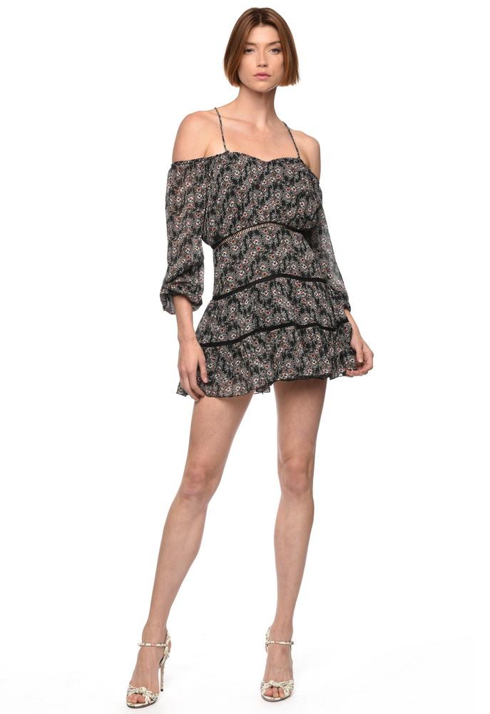 Karina Grimaldi Sissy Print Mini Dress