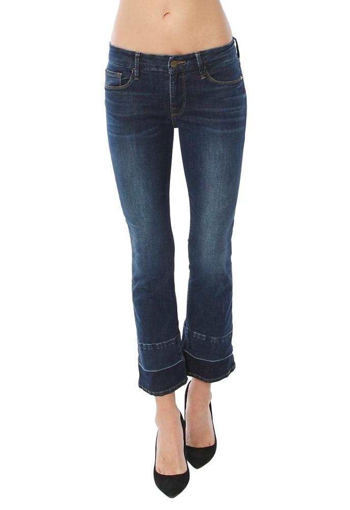 Frame Denim Le Crop Mini Boot With Wide Released Hem