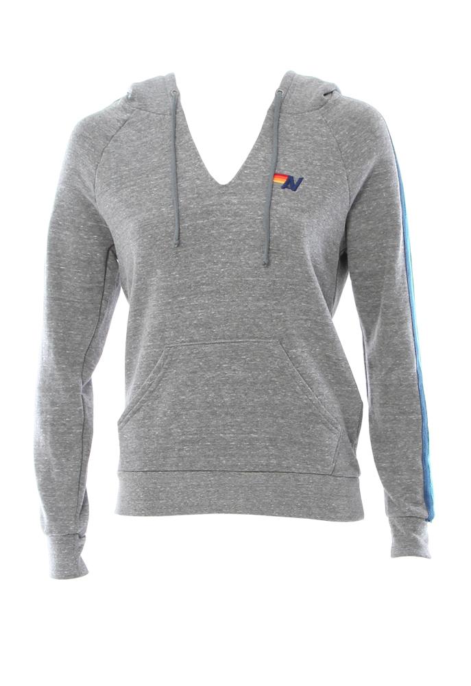 Aviator Nation Classic Split Neck Pullover Hoodie