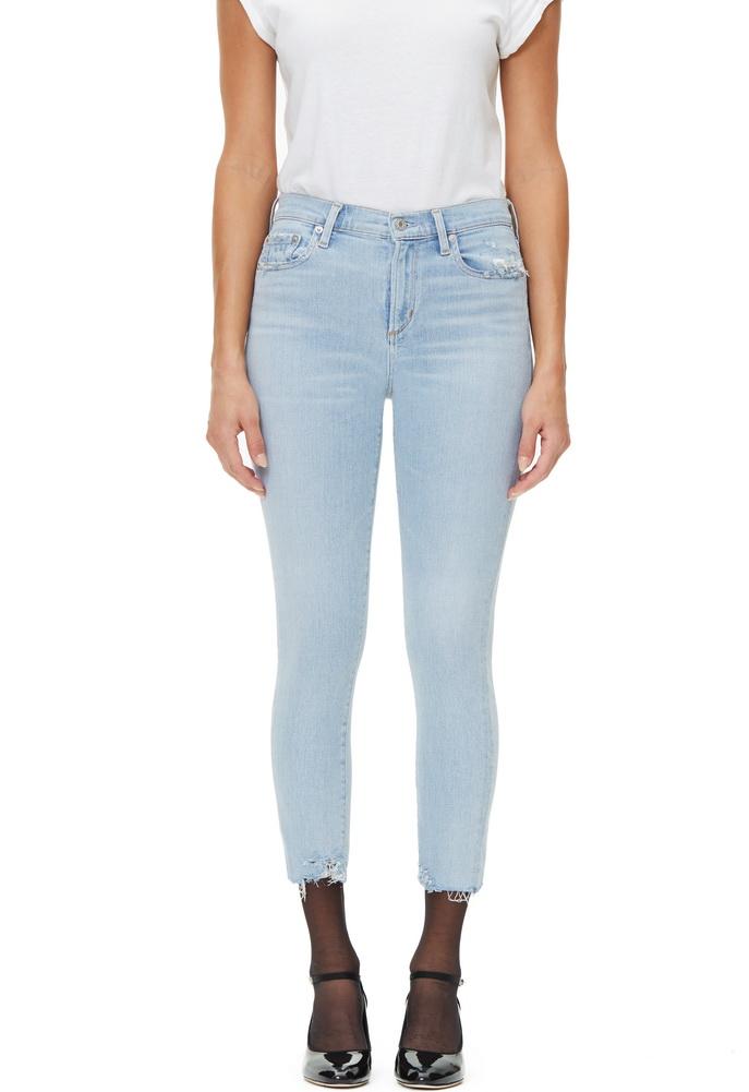 A Gold E Sophie High Rise Skinny Crop Jean