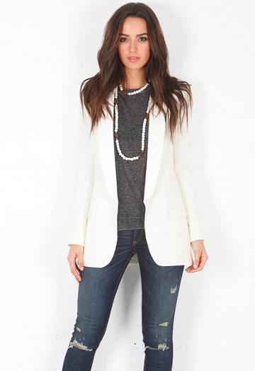 Smythe Long Shawl Blazer