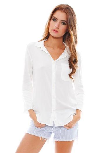 Felicite Button Down Shirt With Pocket