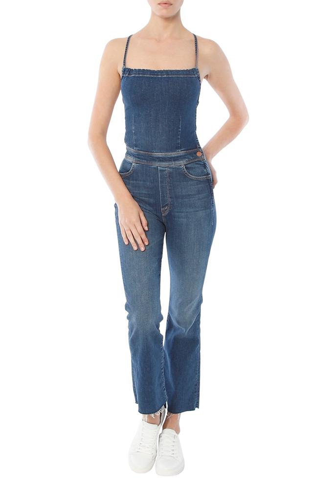 Mother The Tie Back Jumpsuit Fray