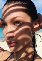 Luv Aj The Oversized Crescent Hoops As Seen On Bella Hadid