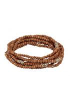 Lisa Freede Sandalwood Mala Bracelet Set