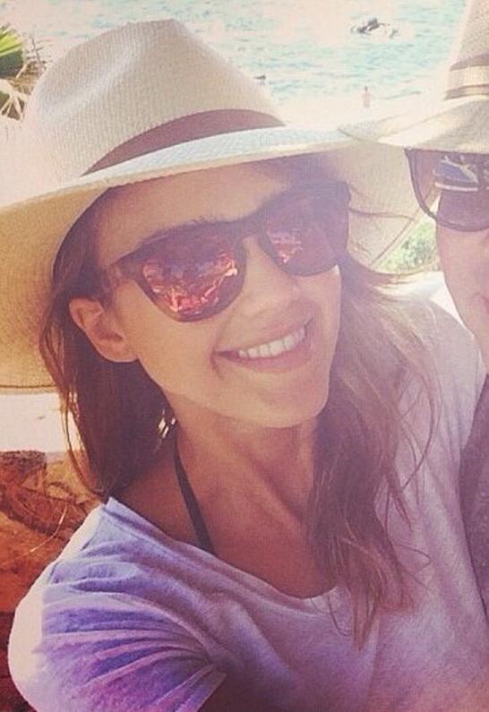 Janessa Leone Gloria Hat As Seen On Jessica Alba