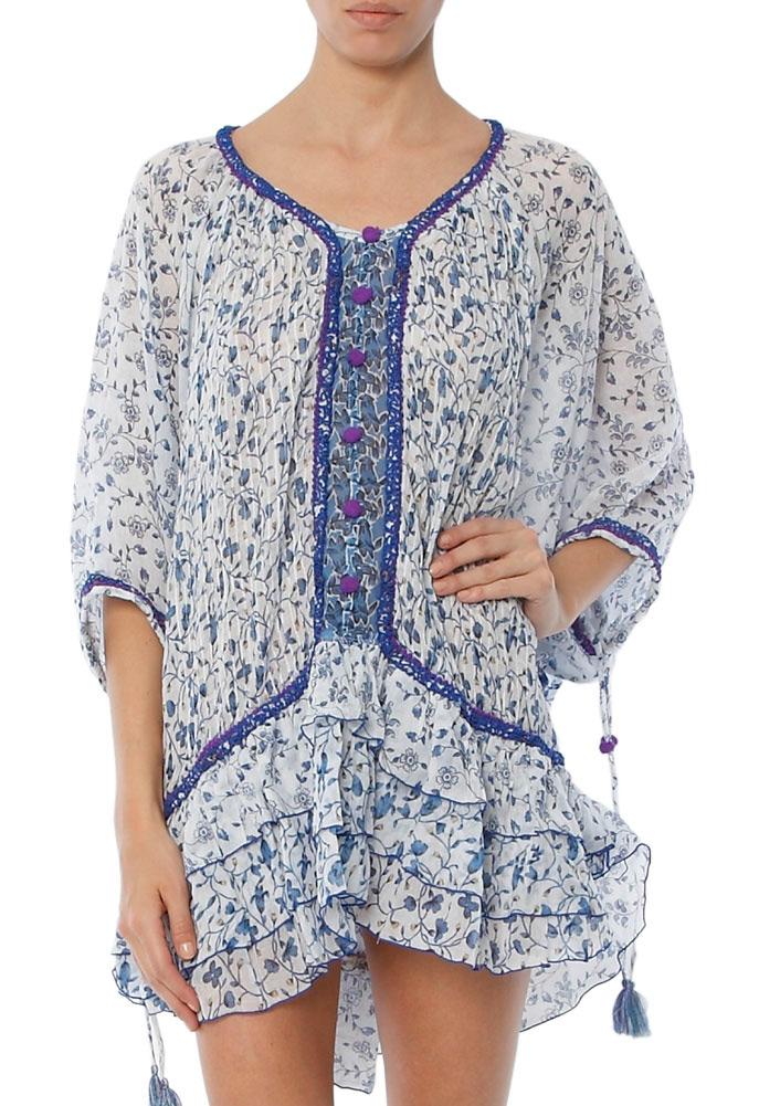 Poupette St Barth Bobo Poncho Dress